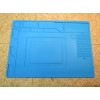 Silicone soldering mat 389x269mm with magnetic fields
