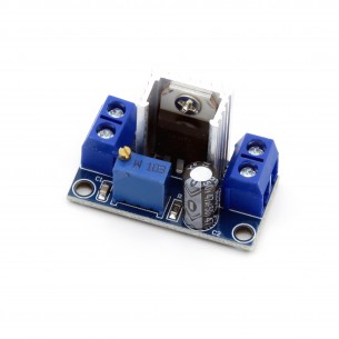 Module with adjustable voltage regulator LM317 1.2-37V 1.5A