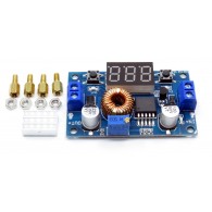 1.25-36V 5A DC-DC Step-Down Converter Module with Voltmeter
