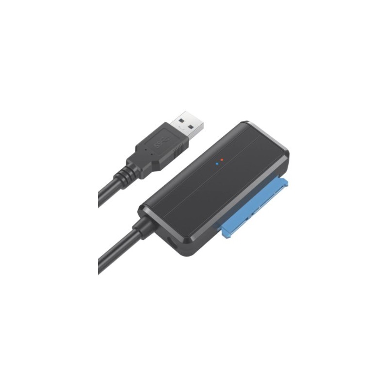 Adapter SATA do USB 3.0 kątowy + zasilacz