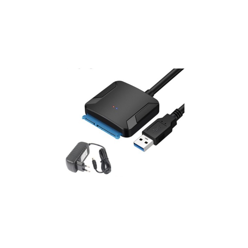 SATA to USB 3.0 adapter + power supply - Kamami on-line store