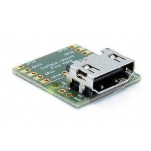 Pico DVI Sock - adapter with a DVI connector for Raspberry Pi Pico