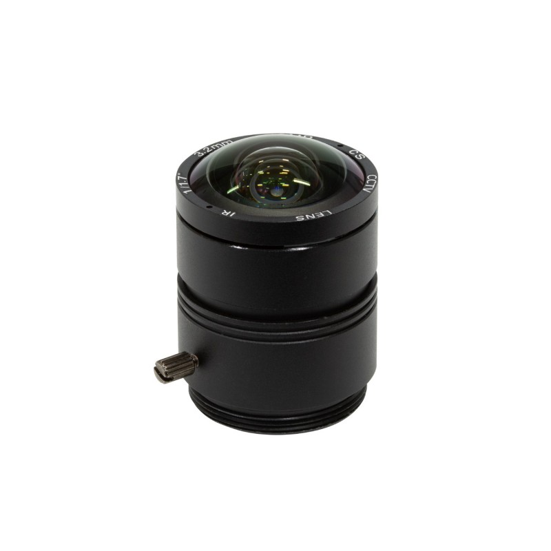CS17320M12 - obiektyw szerokokątny 120° 3,2mm CS do kamery Raspberry Pi HQ