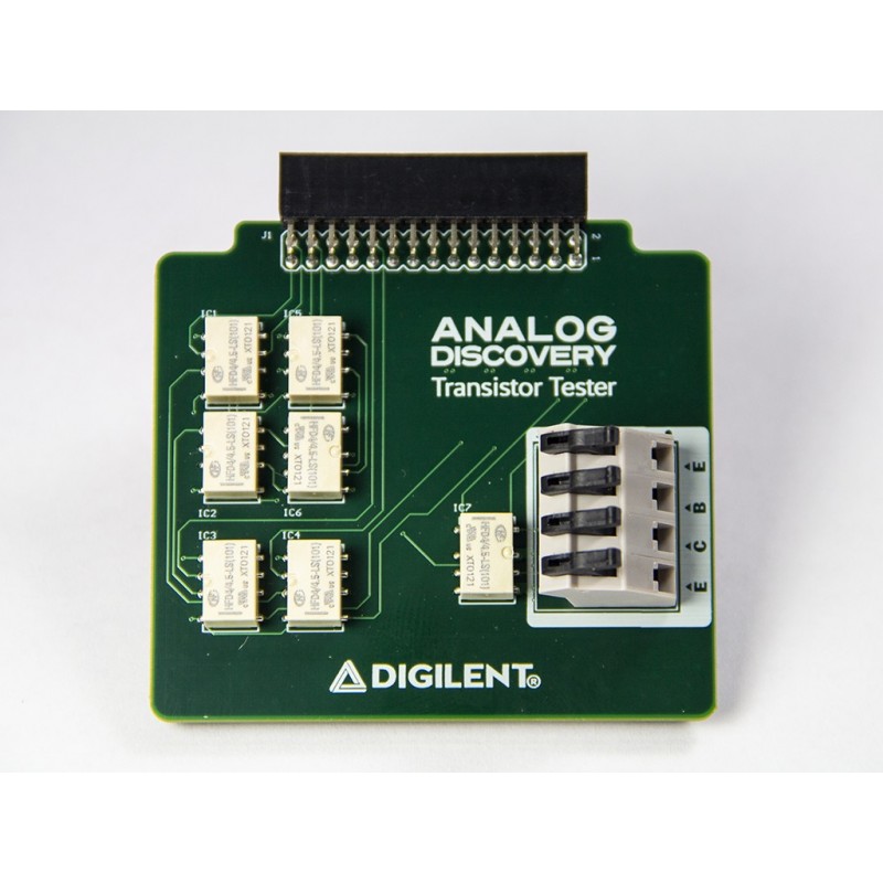 Transistor Tester (410-413) - tester tranzystorów do Analog Discovery
