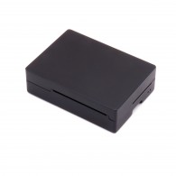 Aluminum case for Raspberry Pi 4 model B (black)