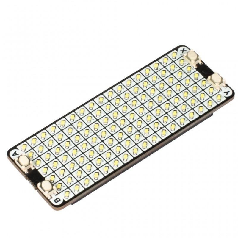 Pico Scroll Pack - module with 17x7 LED matrix display for Raspberry Pi Pico