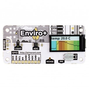 Enviro + Air Quality - module with display and air quality sensors for Raspberry Pi