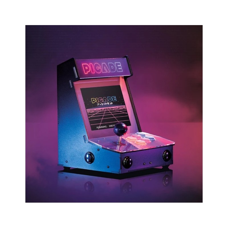 Picade - a set for building a retro gaming machine with a 8" display