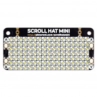 Scroll HAT Mini - moduł z wyświetlaczem matrycowym LED 17x7 dla Raspberry Pi (biały)