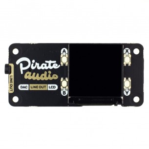 Pirate Audio Line-out - an audio module with a DAC converter for Raspberry Pi