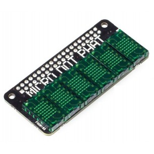 Micro Dot pHAT - moduł z 6 wyświetlaczami matrycowymi LED 5x7 dla Raspberry Pi (zielony)