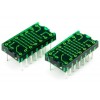 Micro Dot pHAT - moduł z 6 wyświetlaczami matrycowymi LED 5x7 dla Raspberry Pi (zielony)