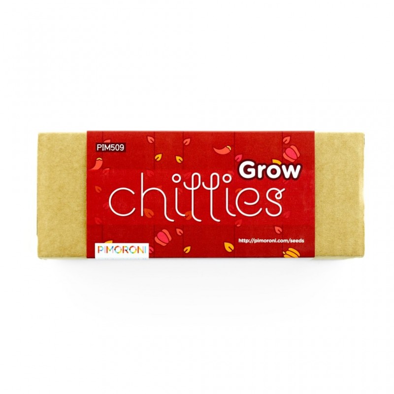 Grow Kit + Chilli Pack - system monitorowania wilgotności gleby z nasionami papryczek