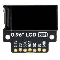 0.96" SPI Color LCD Breakout - module with IPS 0,96" 160x80 LCD display