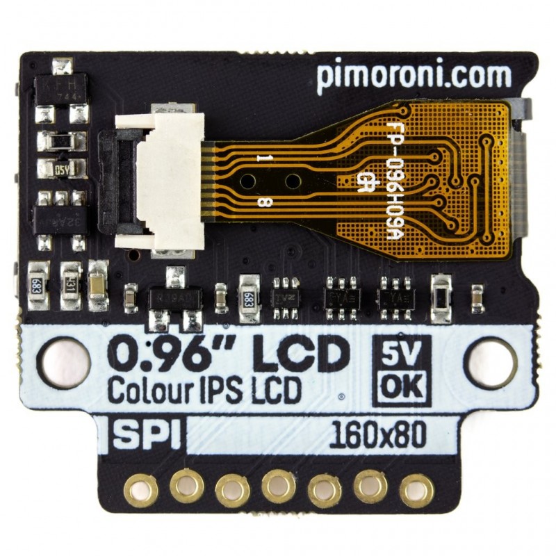 Display LCD 0.96 SPI A Colori 160x80 - Schermo Per Raspberry Pi E Arduino - Foto 7