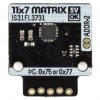 11x7 LED Matrix Breakout - moduł z wyświetlaczem matrycowym LED 11x7 (biały)