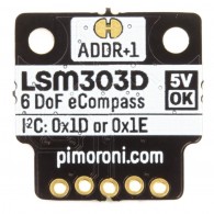 LSM303D 6DoF Motion Sensor Breakout - moduł z 6-osiowym czujnikiem ruchu (akcelerometr + magnetometr)