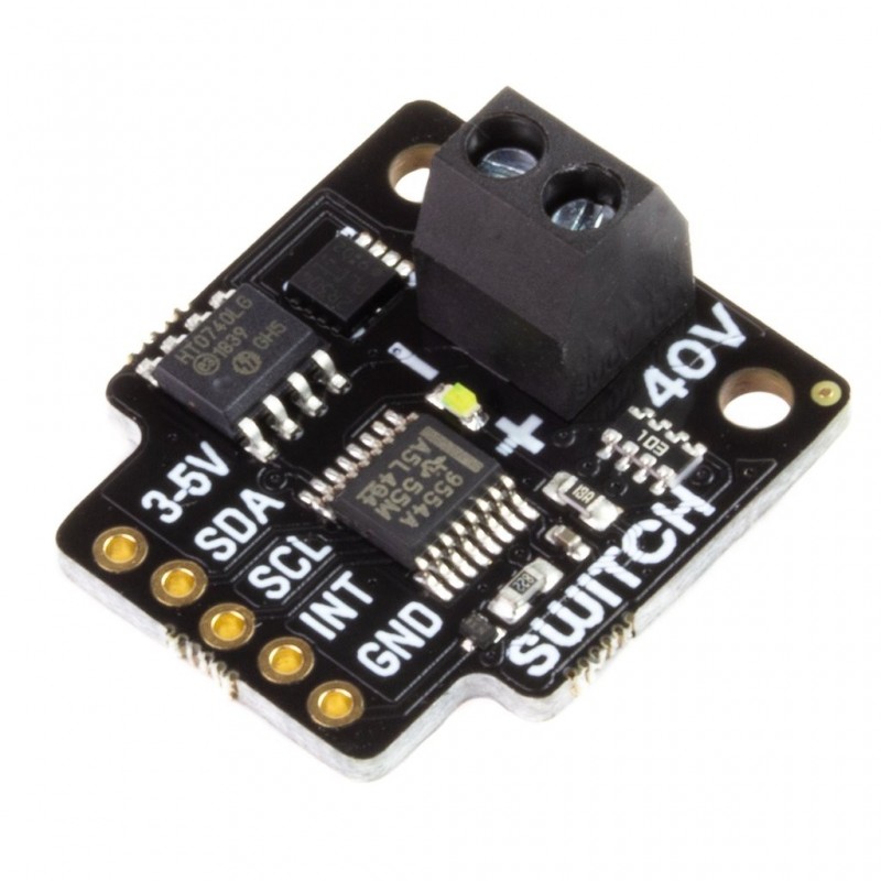 HT0740 40V/10A Switch Breakout - 40V/10A switch module with MOSFET transistor