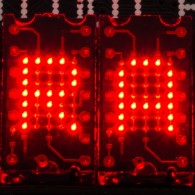 LED Dot Matrix Breakout - moduł z 2 wyświetlaczami matrycowymi LED 5x7 (czerwony)