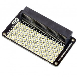 scroll:bit - moduł z wyświetlaczem matrycowym LED 17x7 dla micro:bit (biały)