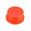 Cap for Tact Switch 12x12x7.3mm, round (red)