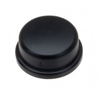 Nasadka na Tact Switch 12x12x7,3mm, okrągła (czarna)