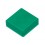 Cap for Tact Switch 12x12x7.3mm, square (green) - 10pcs