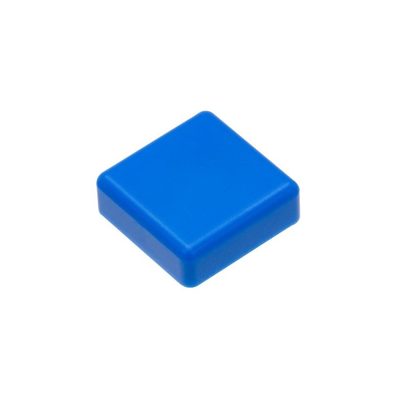 Nasadka na Tact Switch 12x12x7,3mm, kwadratowa (niebieska)
