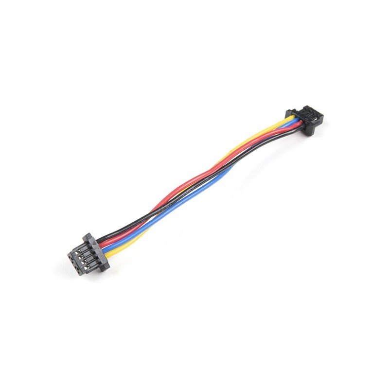 Qwiic 4-pin female-female cable, 50mm (flexible)