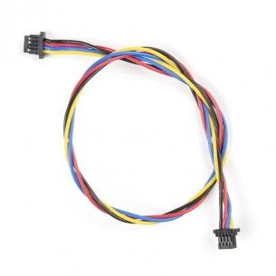 Qwiic 4-pin female-female cable, 200mm (flexible)