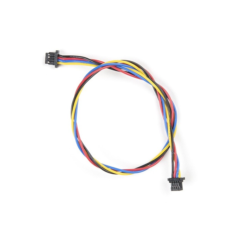Qwiic 4-pin female-female cable, 200mm (flexible)
