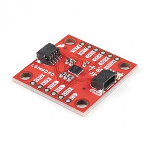 Qwiic 6 Degrees of Freedom Breakout - module with 6-axis IMU LSM6DSO sensor