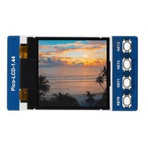 Pico-LCD-1.44 - module with TFT LCD display 1.44" 128x128 for Raspberry Pi Pico