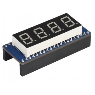 Pico-8SEG-LED - module with 4-digit 8-segment display for Raspberry Pi Pico