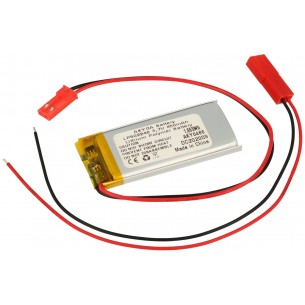 Akyga 3.7V/450mAh Li-Po battery, 2.5 JST-RCY connector+socket