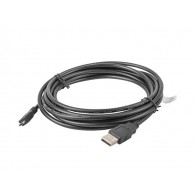 USB microUSB cable 3m black