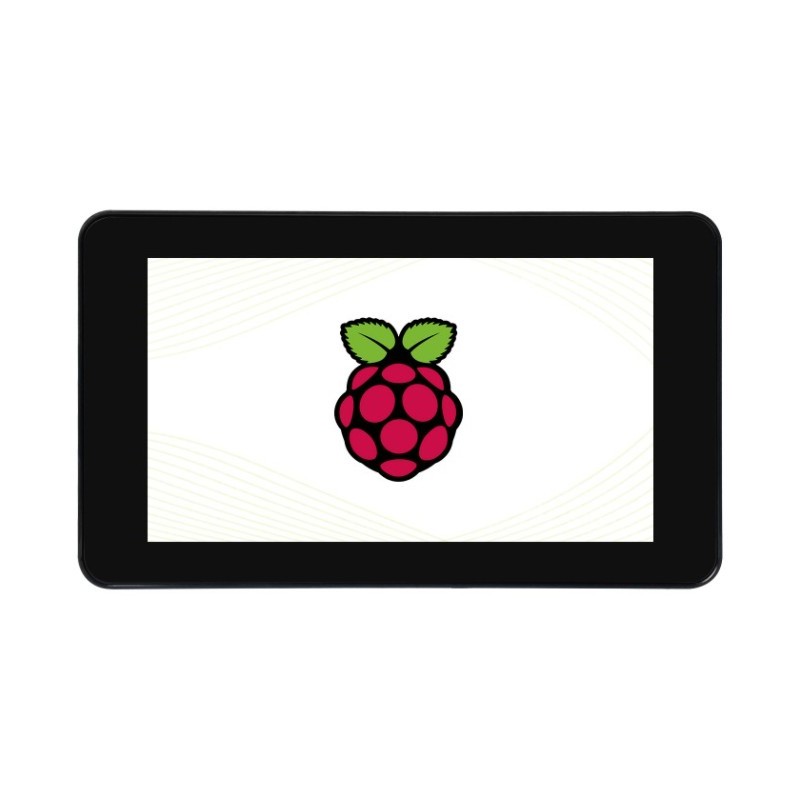 7inch DSI LCD (with case A) - wyświetlacz LCD TFT 7" z ekranem dotykowym dla Raspberry Pi + obudowa