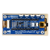 Pico-CapTouch-ePaper-2.9 - moduł z dotykowym wyświetlaczem e-Paper 2,9" 296x128 dla Raspberry Pi Pico