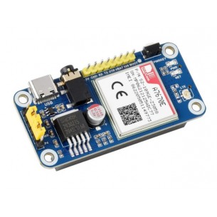 A7670E Cat-1 HAT - expansion board with LTE/GSM/GPRS module for Raspberry Pi