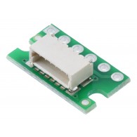 JST-SH 1mm 6-pin to DIP connector adapter (horizontal)