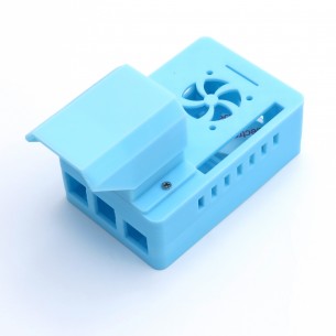 Case for Raspberry Pi 4 model B with camera holder (blue)