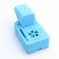 Case for Raspberry Pi 4 model B with camera holder (blue)