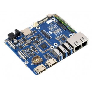 CM4-DUAL-ETH-BASE - base board for Raspberry Pi CM4 modules