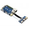 CM4-IO-BASE-Acce B - mini base board for Raspberry Pi CM4 modules + USB HDMI adapter