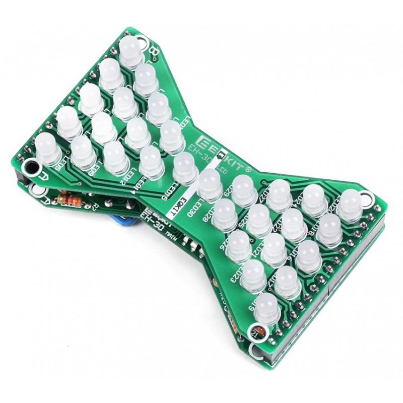 Electronic hourglass - soldering training kit (for self-assembly) Electronic hourglass - soldering training kit (for self-assembly)