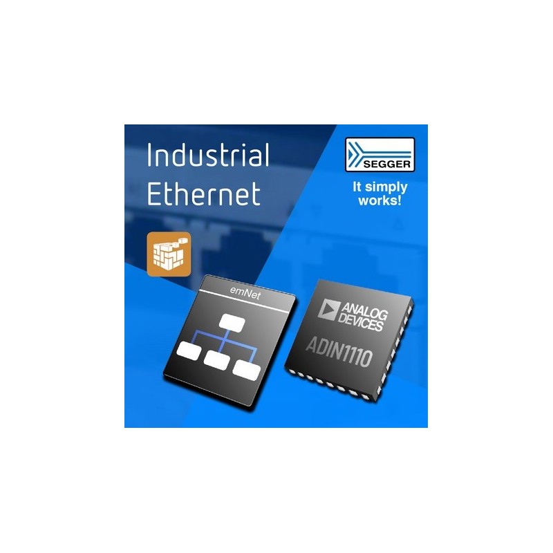 Segger ADIN1110 (7.01.57) - układ Ethernet ADIN1110 ze stosem emNET