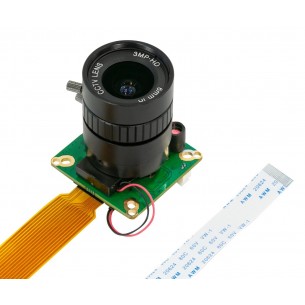 ArduCAM High Quality IR-CUT Camera - moduł z kamerą HQ IMX477 i obiektywem dla Raspberry Pi