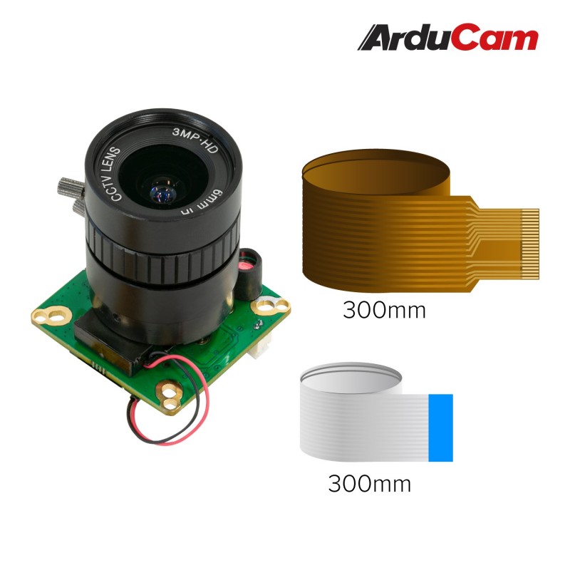 ArduCAM High Quality IRCUT Camera module with HQ IMX477 camera and