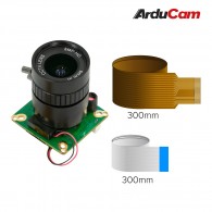 Arducam High Quality IR-CUT Camera - module with HQ IMX477 camera and lens for Raspberry Pi