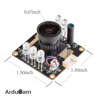 ArduCAM 1080P Day & Night Vision USB Camera - 2MP USB camera with OV2710 sensor and IR LED